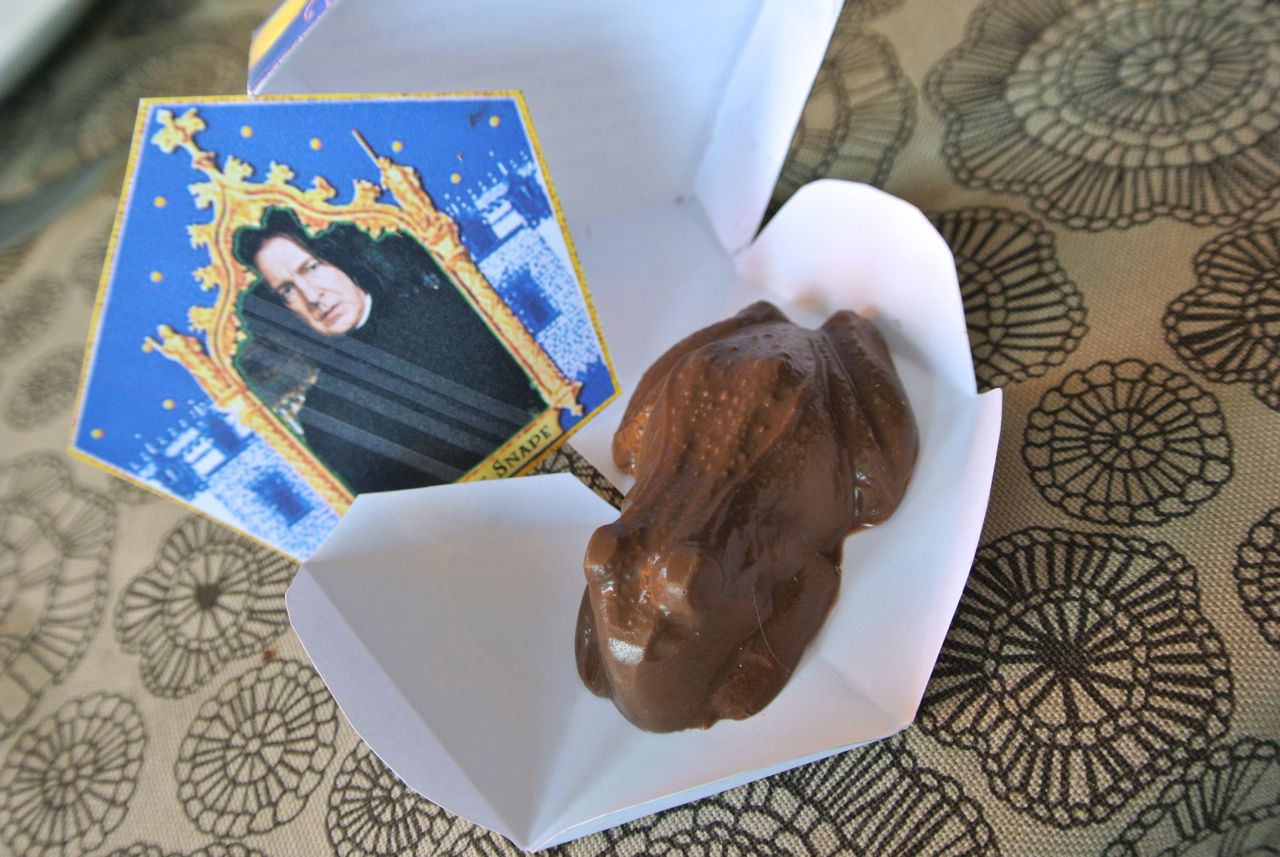 chocogrenouilles chocolate frogs - Halloween Potter Party